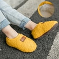 thumbnail image 5 of mgoYE Kids Toddler Slippers Boys Girls Indoor House Shoes Non-Slip Slippers Socks Outdoor Warm Walking Shoes|Yellow 9, 5 of 6