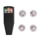 thumbnail image 2 of Equipo De Caza De Fantasmas, Medidor EMF De Luz LED De 50 Hz A 2000 MHz De Alta Sensibilidad Con 4 Bolas De Gato Iluminadas Activadas Por Movimiento Para El Hogar, 2 of 7