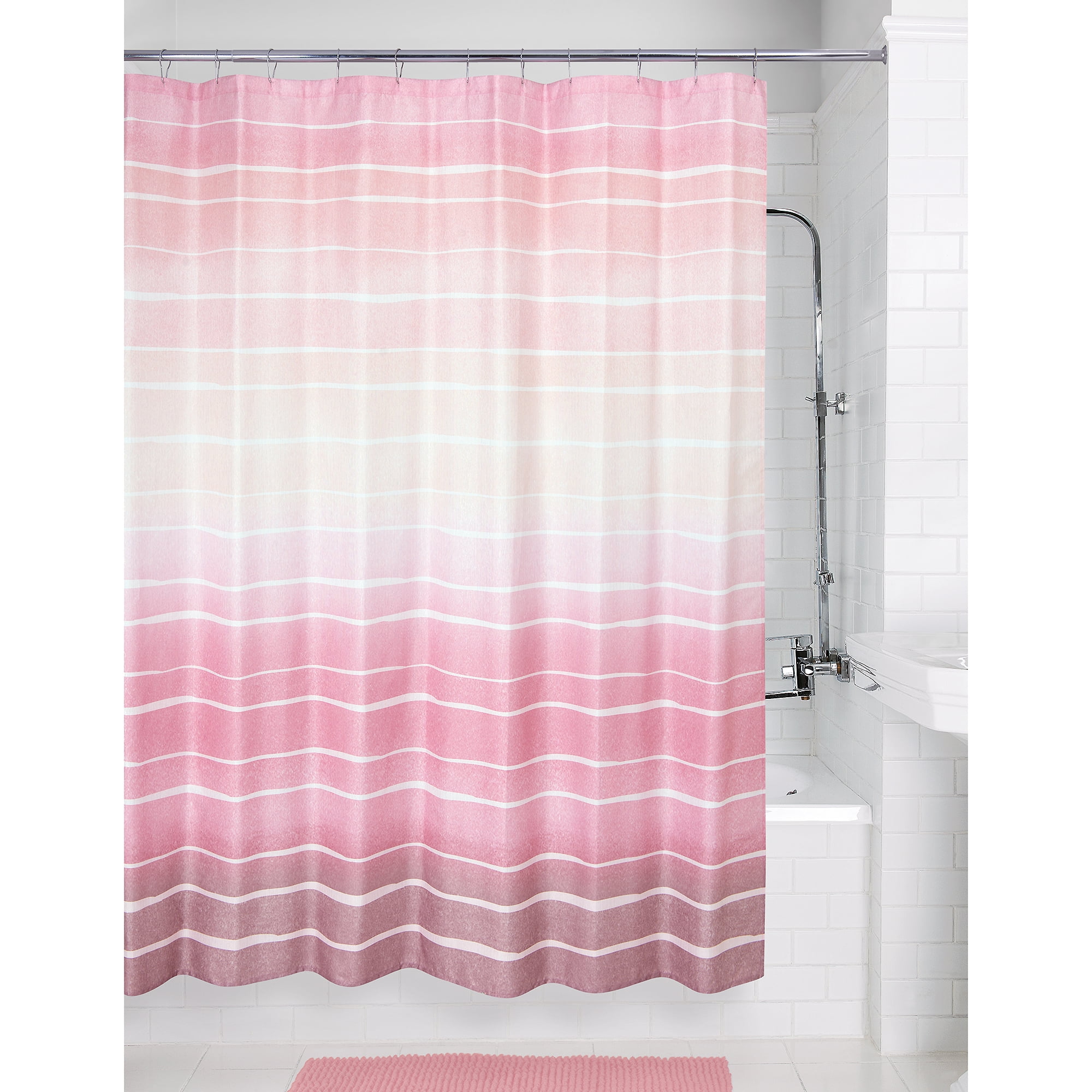 D DS CURTAIN Ombre Lace Gray Fabric Printed Grey Waterproof Polyester Shower Curtain for Bathroom,72 W x 72 H