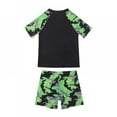 thumbnail image 3 of SILVERCELL Boys Swim Trunks and Swim Short Sleeve, Two Piece Swimwear Set Casual Swimsuit Bathing Suit 2-6 Years, 3 of 6