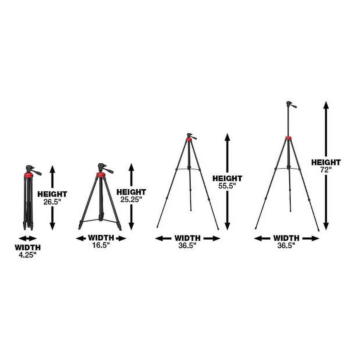 Milwaukee 48-35-1411 72 in. Laser Tripod