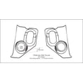 thumbnail image 2 of 1960-66 Chevy Truck Kick Panels & MAT10-SD Sound Dampening, 2 of 2