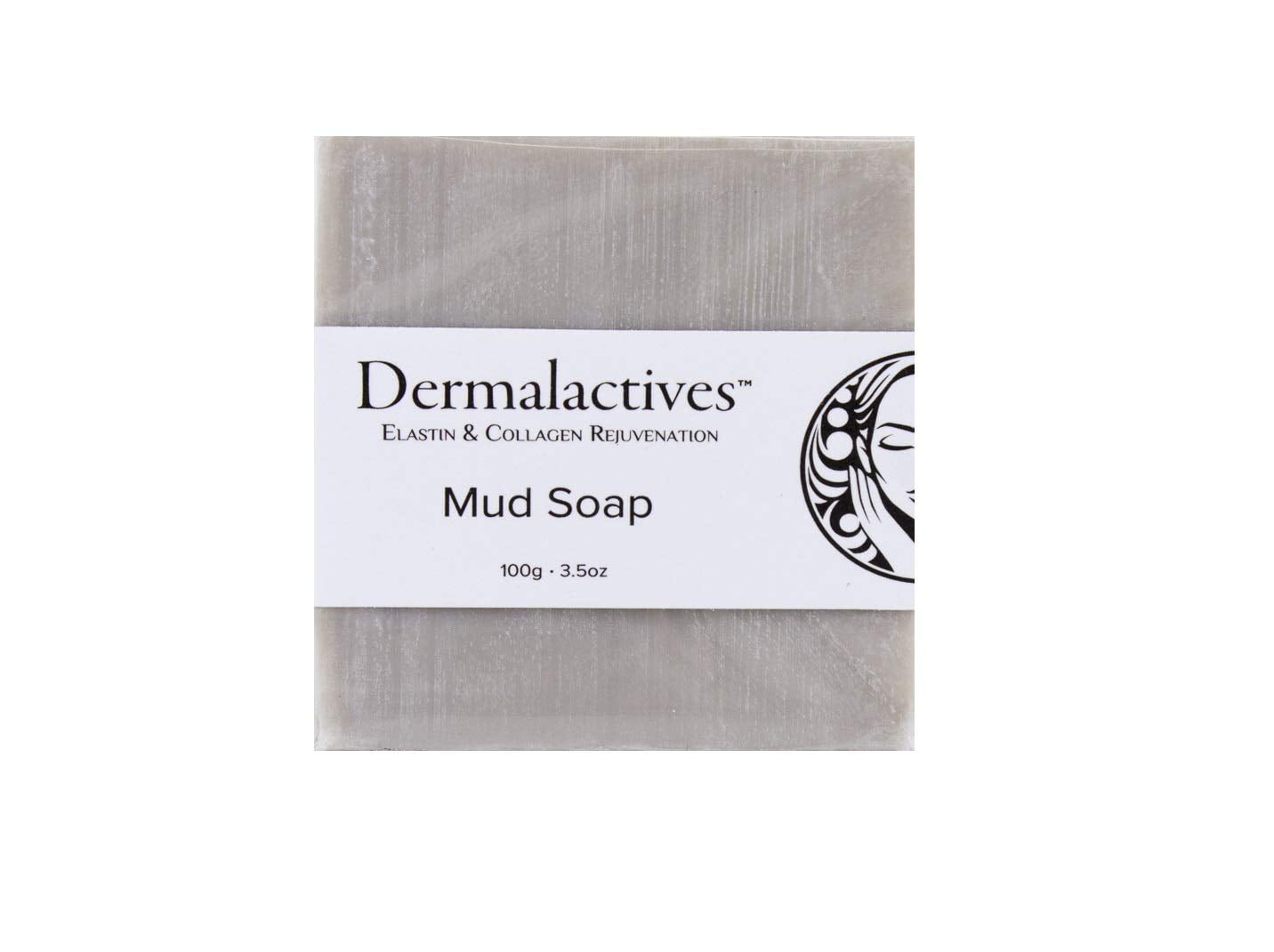 Dermalactives Enriched Dead Sea Minerals Bar Mud Soap - Cleanses The Body and Removes Oil-Based Debris and Impurities