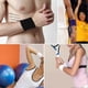 thumbnail image 3 of 12 Pairs Cotton Sweat Sports Wristband - Various Colors, 3 of 4