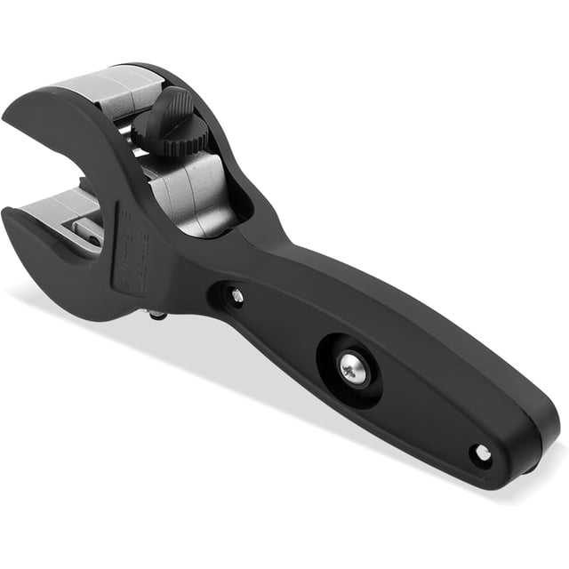 Ratchet Pipe Cutter, Copper Pipe Cutter, Adjustable Ratcheting Tubing Cutter 5/16" to 11/8", 2 in 1 Close Quarters Tube Compact Cutter, Ratchet-Type Pipe Cutting Tool for Copper, Aluminum, PVC Hoses