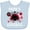 Blue, variant on Inktastic Valentine's Day Papa's Lovebug Boys or Girls Baby Bib