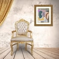 thumbnail image 3 of Wang, Melissa 26x32 Gold Ornate Wood Framed with Double Matting Museum Art Print Titled - City Shades IV, 3 of 4