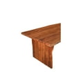 thumbnail image 3 of Taran Designs Harper 72" Solid Wood Live Edge Dining Bench in Brown, 3 of 4