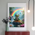thumbnail image 2 of Diamond Art Kit for Adults, Rainbow Frog Waterfall Scene Diamond Painting for Adults Beginners, DIY Diamond Art Painting Kits, 5D Diamond Painting Crafts for Home Decor 12x16 Frameless, 2 of 7