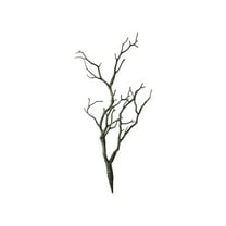HomeDM Artificial Tree Branches 13.7" Fake Lifelike Willow Branches Decorative Dried Artificial Twigs Vintage Stems Plants Craft Vases Home Garden Hotel Farmhouse Christmas Decor Army Green