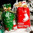 thumbnail image 3 of Bolsas de papá noel para dulces y galletas, 5/10 piezas, decoración navideña, 2023 bolsas de regalo, bolsa de embalaje de navidad, suministros para fiestas de año nuevo 2024, 3 of 4