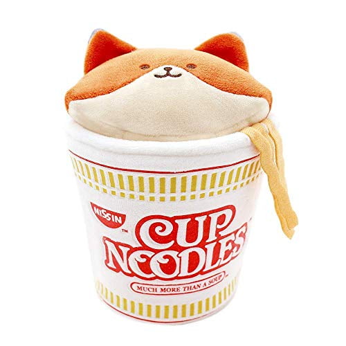Anirollz x Nissin Cupnoodle Foxiroll 6 Blanket Plush Soft Squishy Stuffed Animal Fox Walmart