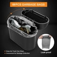 thumbnail image 5 of Car Trash Can Bin With Lid And Trash Bags Small Car Garbage Can Leakproof Mini, 5 of 5