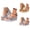 Silver, variant on Shiny Metallic Platform Wedge Sandals for Women 2026 Summer Trendy Pu Leather Open Toe Ankle Strap Dressy Sandals
