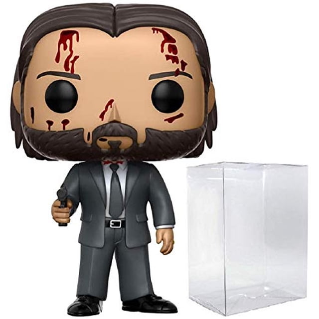 Figura Funko John Wick Chase Bloody con protector Pop