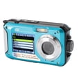 thumbnail image 4 of Cámara Impermeable 4K, Cámara Subacuática, Resolución de Imagen 16x 56MP, Batería de 1250mah, Sumergible de 10 Pies, Pantalla Dual, Tarjeta de Memoria 64G, Enfoque, 4 of 7