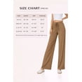 thumbnail image 7 of Women's Ribbed Straight Leg Drawstring Lounge Pants Soft Casual Relaxed Fit, 7 of 7