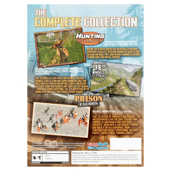 Valusoft Cosmi The Complete Collection of 3 Classic Franchises Games, 20 pack