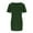 Green, variant on breaise Women's Maternity Shirts Split Hem Nursing T-Shirts Casual Short Sleeve Loose Fit Tunic Tops Tee Oversized Pregnancy Tunic Summer Crewneck Plus Size Gym Workout Top S-2XL