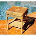 thumbnail image 4 of Tortuga Outdoor Portside Southwest Amber Square Outdoor Wicker Side Table, 4 of 5