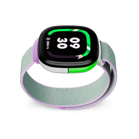 Fitbit Ace LTE - Kids Smartwatch with In-App Calling, Messaging, GPS - Spicy
