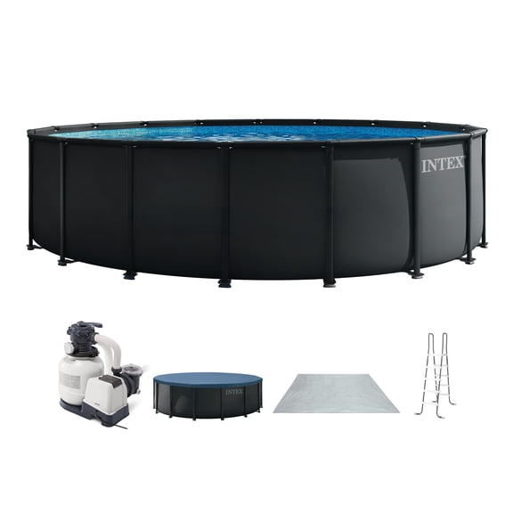 INTEX 26329EP Ultra XTR 18' x 52" Round Frame Above Ground Swimming Pool Set with Pump