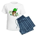 thumbnail image 5 of CafePress - Wee Bit Irish White Women's Light Pajamas - Women's Short Sleeve Print T-Shirt and Pants Light Cotton Pajama Set, 5 of 7