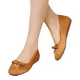 thumbnail image 4 of Xiaoxatg Stylish Women's Casual Shoes With Elegant Bow Design Ideal For Everyday Wear Comfortably Pairing With Jeans In All Seasons 9 Brown, 4 of 9