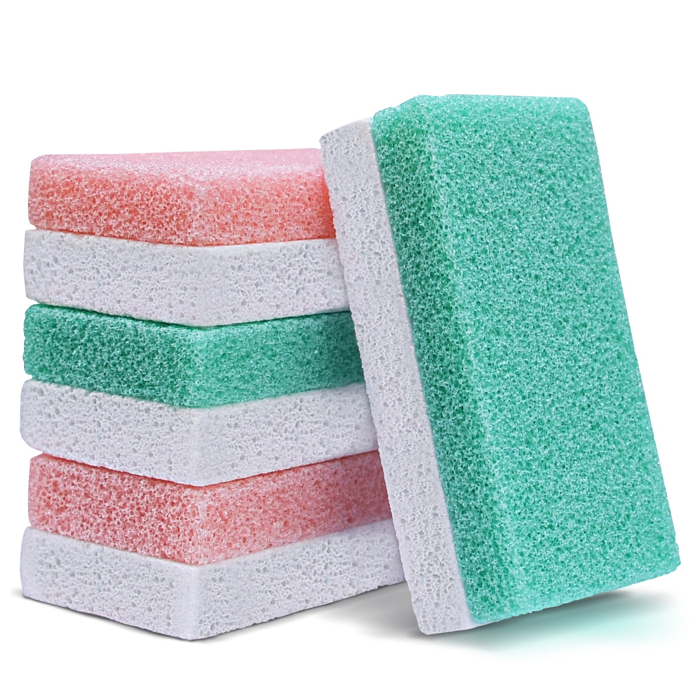 Maryton 2 in 1 Pumice Stone for feet, Callous Remover, Dead Skin Remover for feet Pack of 4