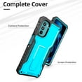 thumbnail image 6 of ExoGuard For Moto G 5G 2022 Case, Phone Case with Screen Protector and Kickstand (Blue), 6 of 7