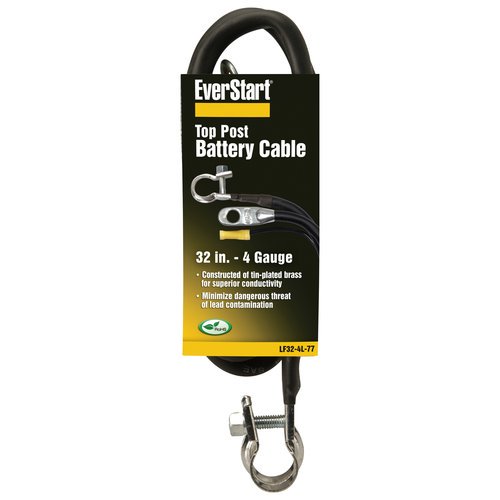 Everstart Lf32 4l 77 4 Gauge Top Post Battery Cable 32 Inches