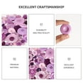 thumbnail image 3 of VERDANVERSE Button Decoration Resin Buttons Purple 1 Set (Approx 600 Buttons), 3 of 8