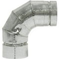 thumbnail image 3 of SELKIRK VP Pellet Pipe 3 In. x 5-13/16 In. x 90 deg Pellet Stove Pipe Elbow, 3 of 3
