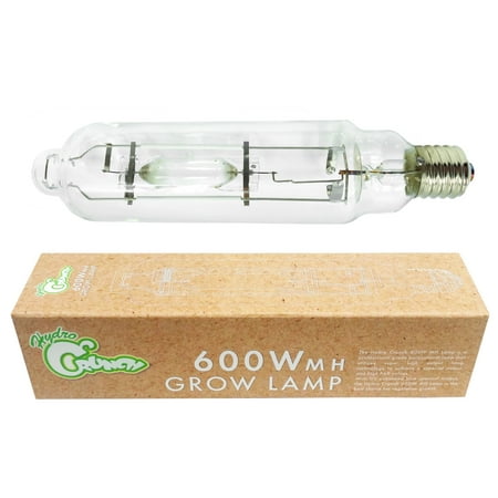 - Hydro Crunch™ 600-Watt Metal Halide MH High Intensity Discharge HID Light Bulb