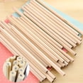 thumbnail image 1 of Natural Wood Pencil HB Blank Hexagonal Non-toxic Standard Sketch Drawing Pencil Stationery Office School Supplies, 1 of 7