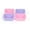 Pink/Purple, variant on Humble Crew Standard Plastic Storage Bins, Set of 4, Navy/Teal