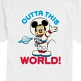 thumbnail image 3 of Mickey & Friends - Outta This World - Men's Short Sleeve Graphic T-Shirt, 3 of 5