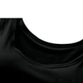 thumbnail image 4 of Fanxing Camisole Tops for Women Summer Spaghetti Strap Basic Padded Tank Top with Built in Bra Workout Yoga Shirts Black,XL, 4 of 6
