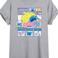 thumbnail image 3 of Lilo & Stitch - Stitch Food Kawaii - Women's Oversized Graphic T-Shirt, 3 of 5
