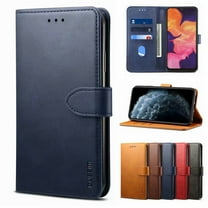 iPhone 14 Plus Case, Mantto Phone Case Wallet Case Folio Book Style Magnetic Buckle with Credit Card / ID Slots Holder & Cash Pokcet [Stand] Cover for Apple iPhone 14 Plus [6.7 inch] - Blue