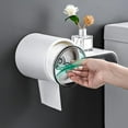 thumbnail image 5 of Toilet Paper Mounted Bathroom Tissue Box Multifunctional, 5 of 8