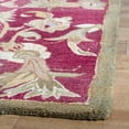 thumbnail image 2 of SAFAVIEH Anatolia Chloe Floral Wool Area Rug, Burgundy/Sage, 2' x 3', 2 of 7