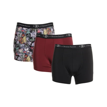 CXL by Christian Lacroix Mens Underwear 3 Pack Boxer Briefs