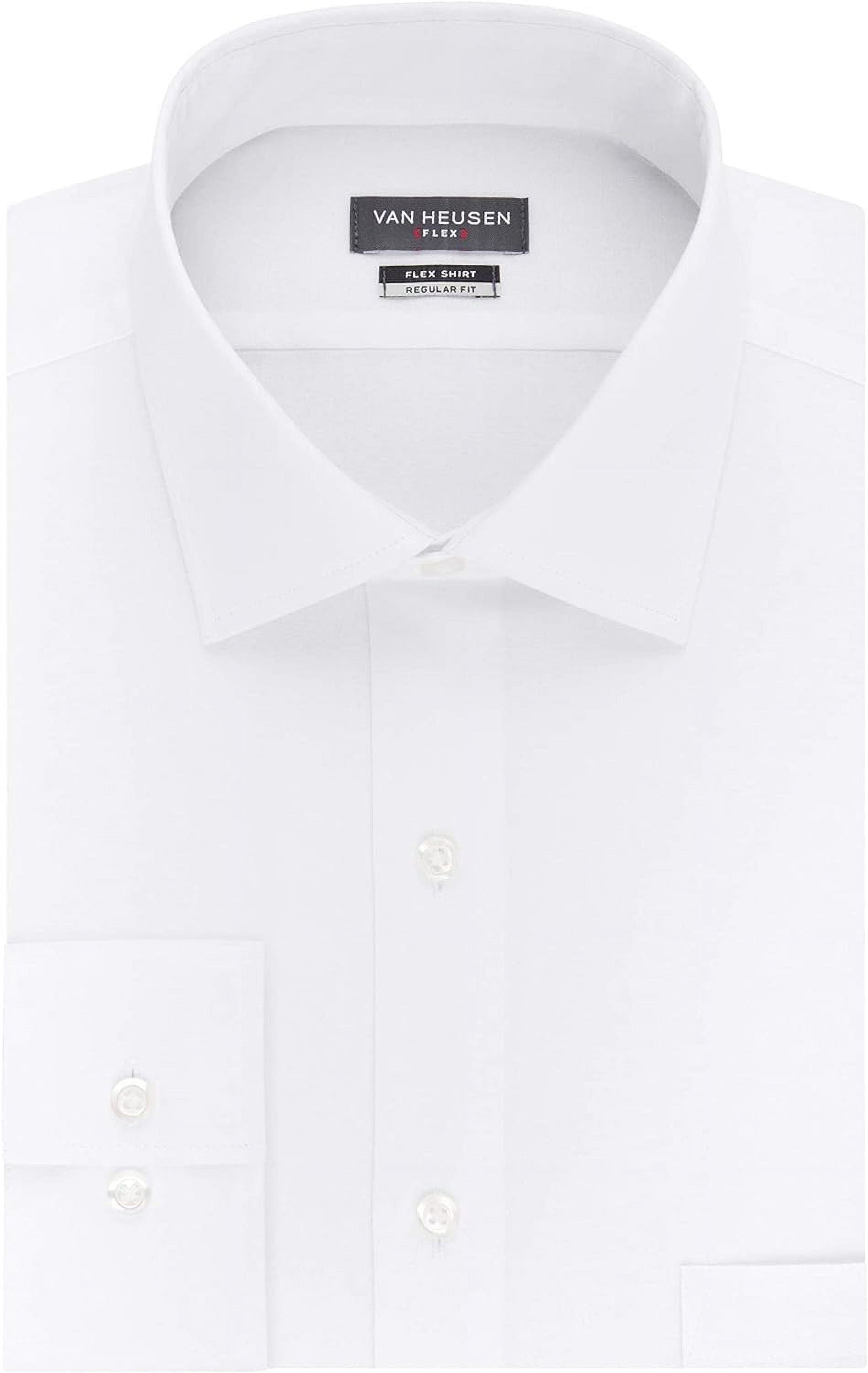 van heusen slim fit white dress shirt Lace High-Neck Cap Sleeve Fit-And-Flare Wedding Dress With Buttons