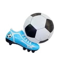 thumbnail image 1 of Inflatable Soccer Ball with Pump Soccer-Themed Balloons and Soccer Shoe-Shaped Inflatable Models and Soccer Party Decorations and Sports Meet Photo Props, 1 of 6