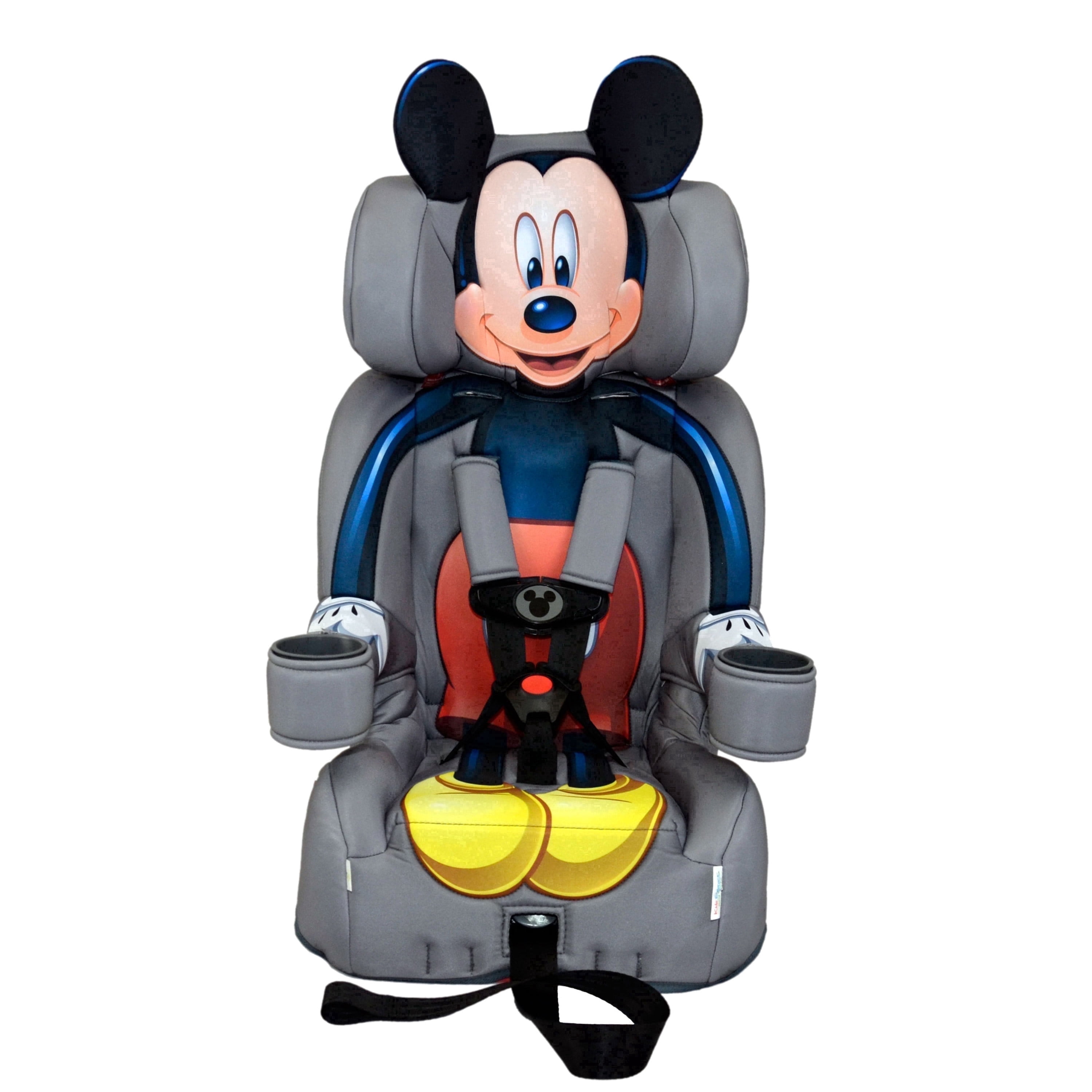 KidsEmbrace Mickey Mouse 2-in-1 Combination Harness to Booster Car Seat, Forward-Facing Harness, Booster, Multi-Position Headrest, Toddler