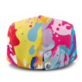 thumbnail image 3 of CHAQLIN Abstract Swirl Polyester Beret Hat with Vintage, Retro Durable Newsboy Forward Hat for Driving Walking Travel, 3 of 4