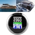 thumbnail image 4 of Multifunction Gauge Multifunction Digital Meter Multifunction Instrument Tachometer Speedometer Temperature Meter Multifunction Gauge 85mm RPM Temp Oil Pressure Fuel Level Meter, 4 of 8