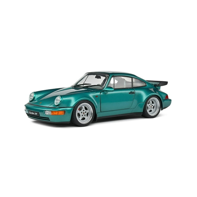 Maqueta de coche de colección Solido POR 964 Turbo 1991 a escala 1/18