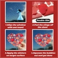 thumbnail image 5 of Michellecmm Valentine’s Day Window Clings Cute Heart Lips Candy Balloon Window Stickers Decorations for Home, 5 of 6
